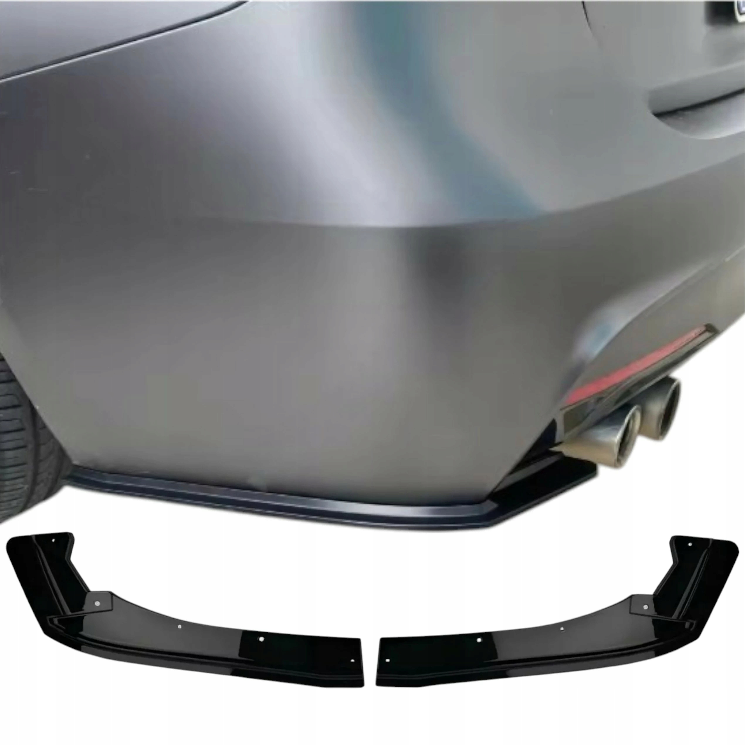 Bmw 3 F30 Spoiler Letka Mp Look Zadní Spoiler Nárazníku Splitter M Nástavec