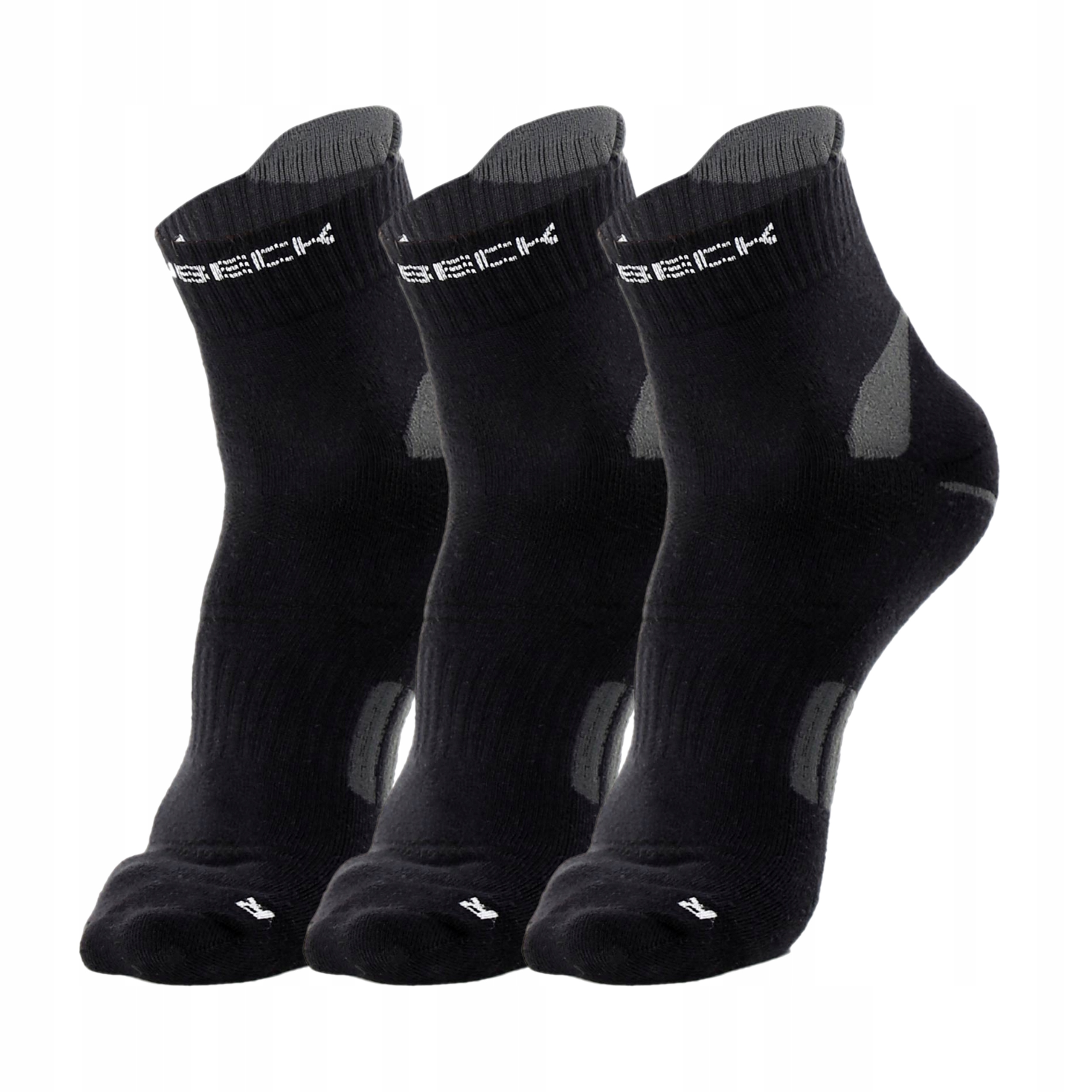 Brubeck skarpety męskie z jonami srebra do biegania treningu 42-44 3-pak