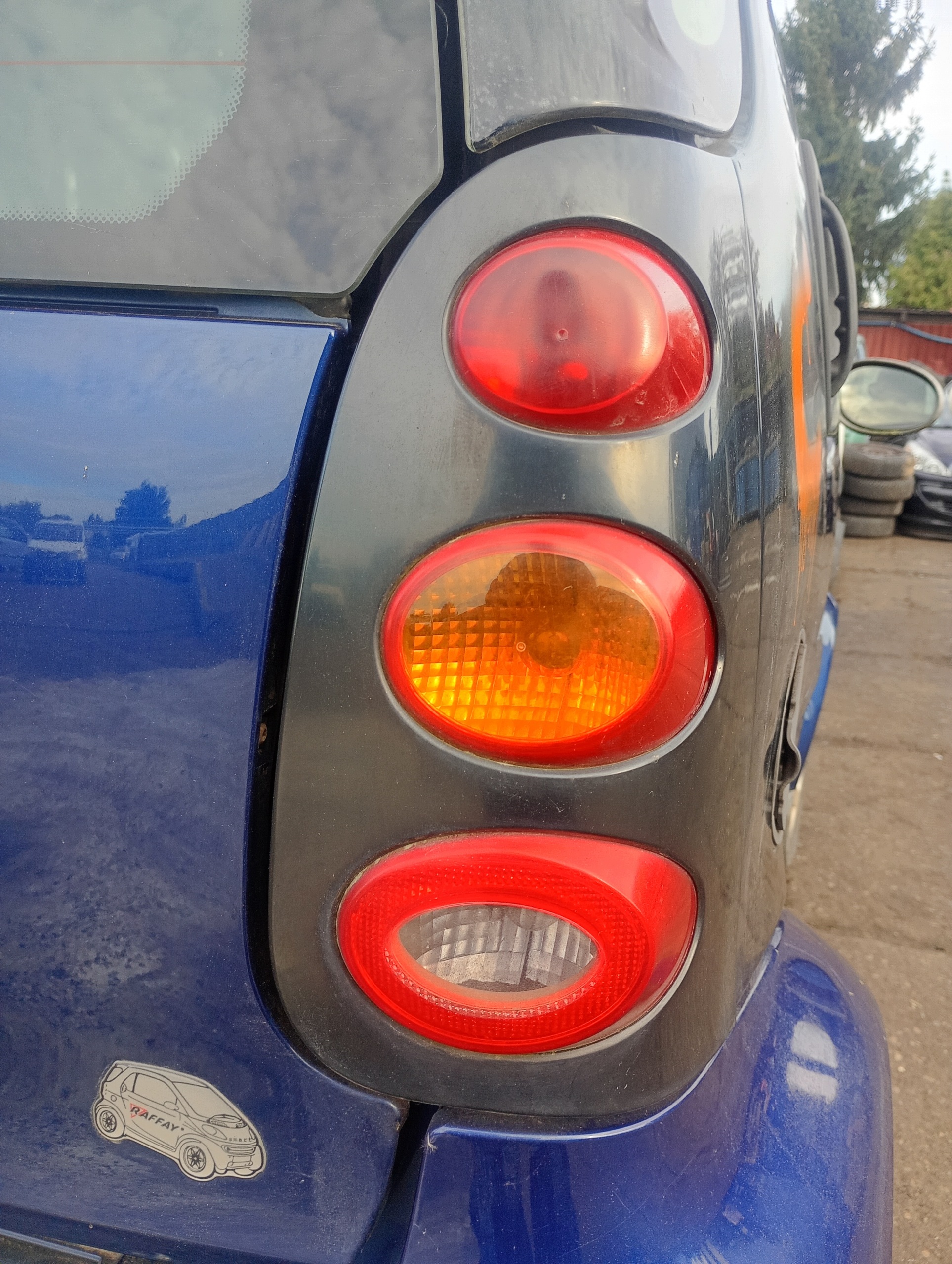 light right rear rear part Smart Fortwo 450 Coupe 98-07