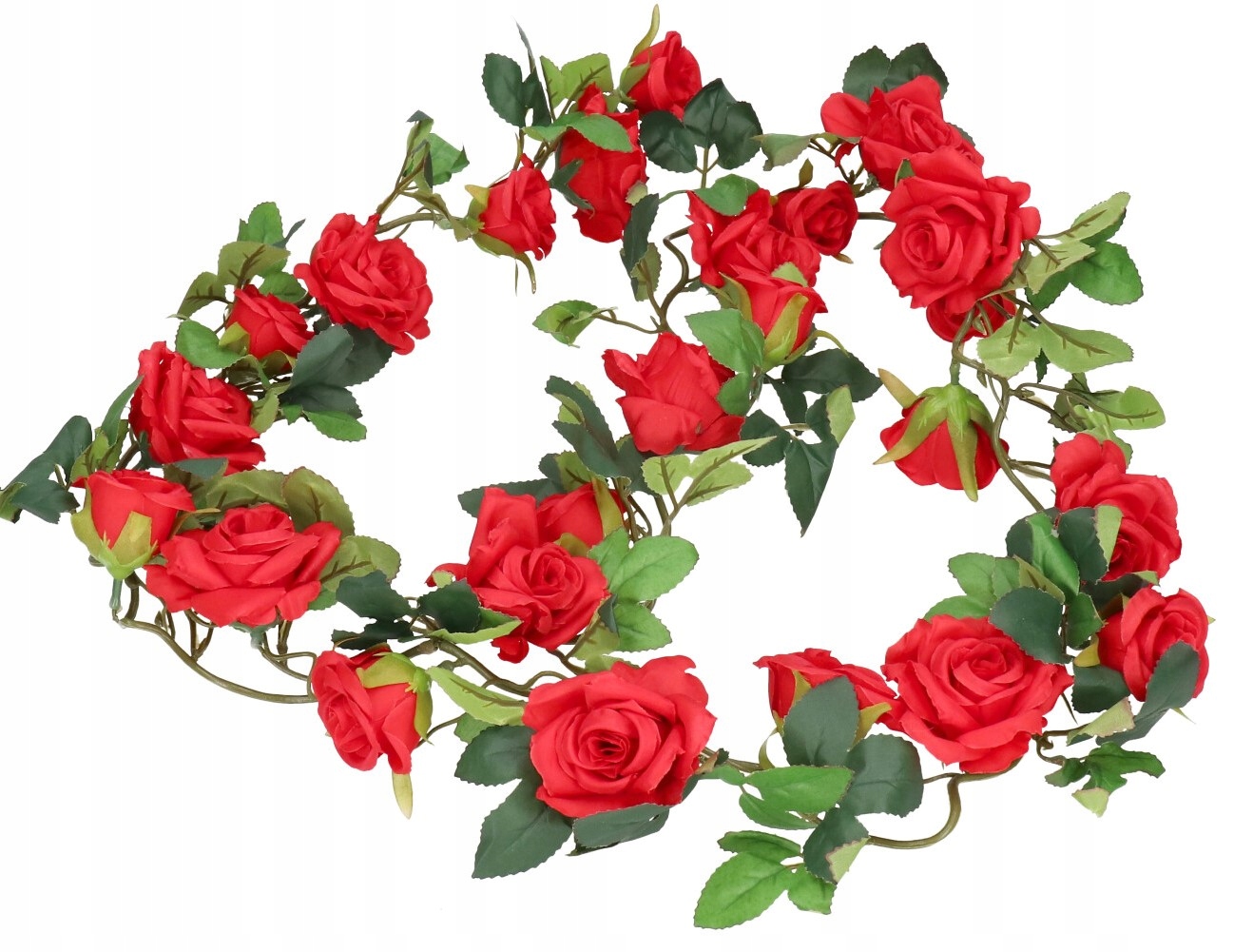 RÓŻA RÓŻE GIRLANDA RÓŻ 170CM SZTUCZNE KWIATY