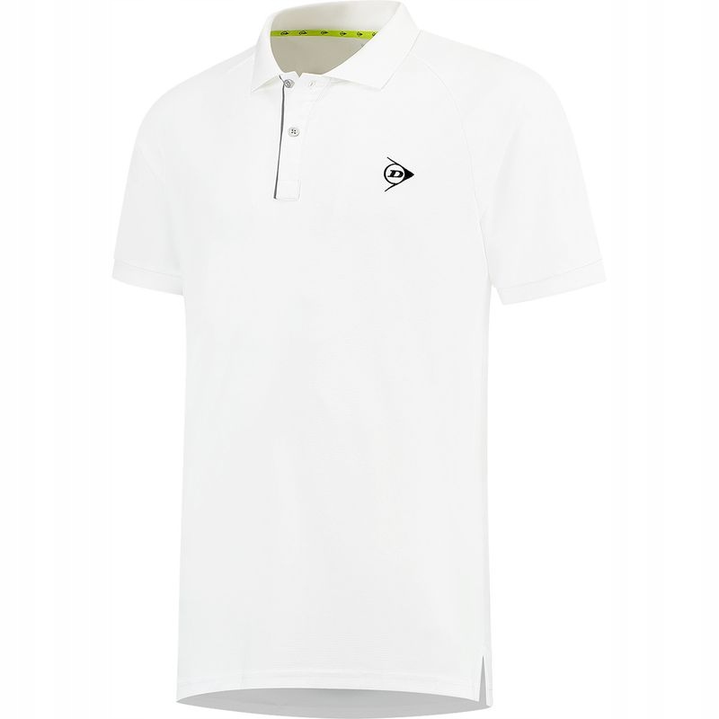 Tričko Dunlop Club Polo Men White S