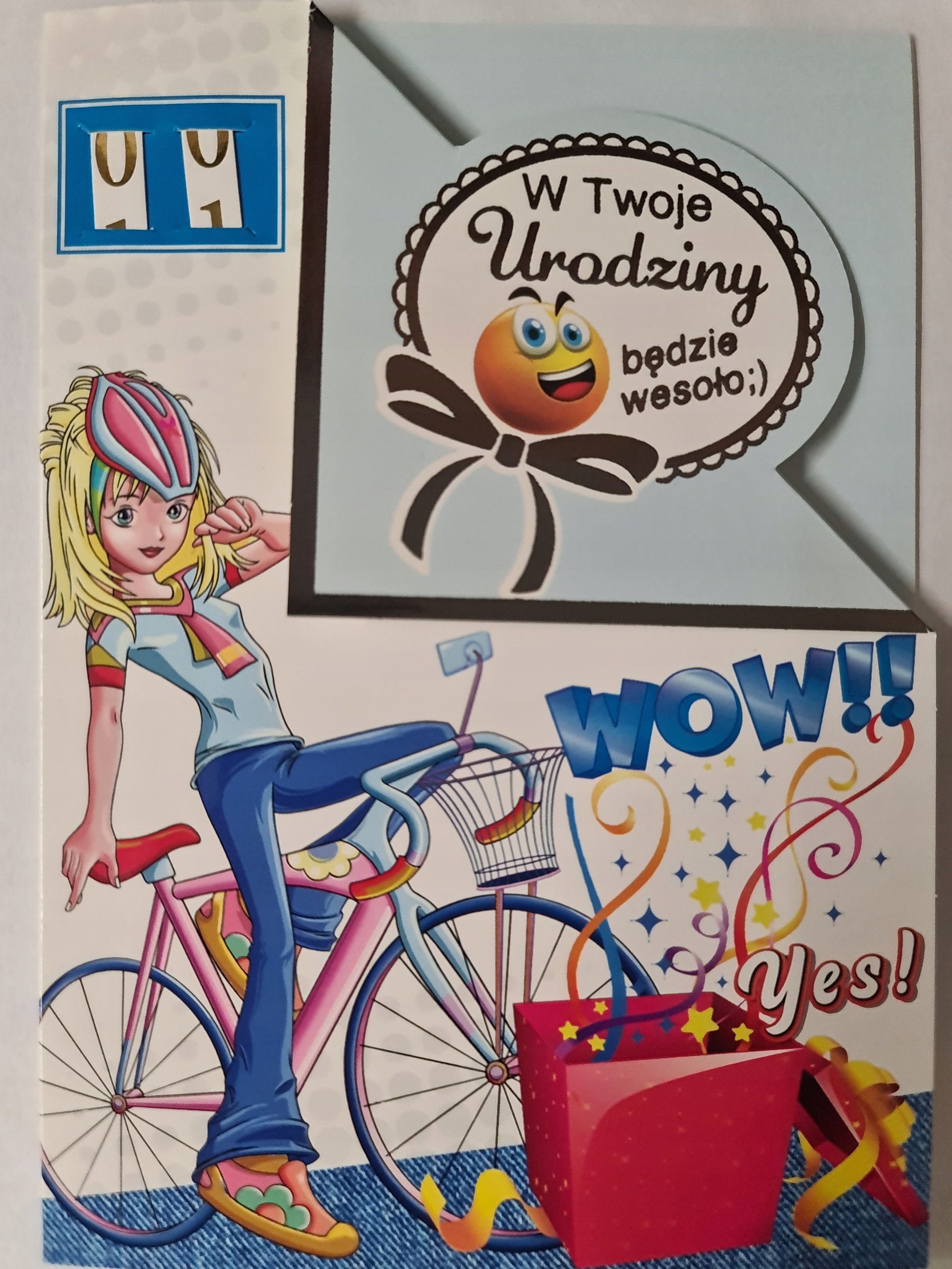 

Kartki urodzinowe dla dziecka z wymienną cyferką