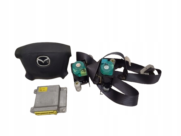 MAZDA PREMACY 99- ZESTAW AIRBAG C1Y657K30 T93141A