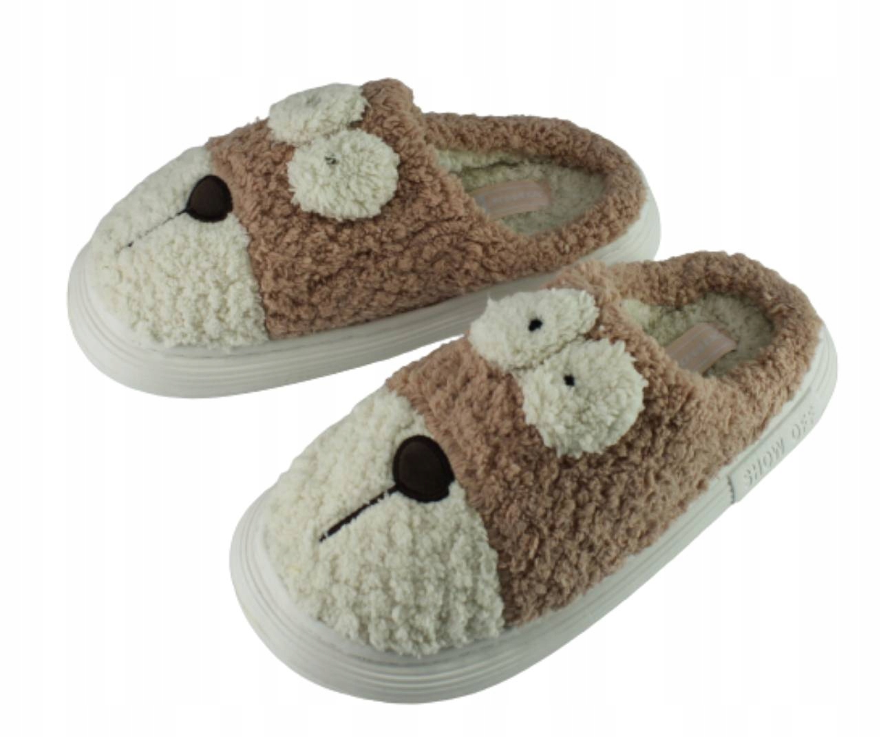 

MD3750 Ocieplane Damskie Laczki Domowe R.38