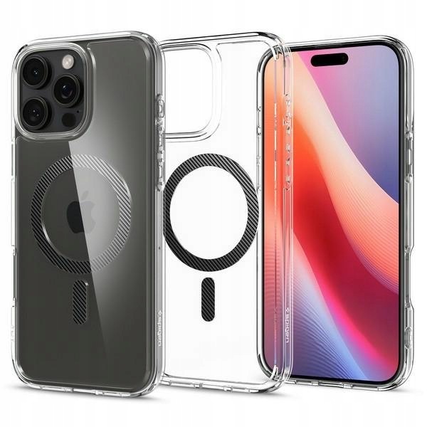 Spigen Ultra Hybrid Mag iPhone 16 Pro Max 6.9" MagSafe carbon fiber Ac