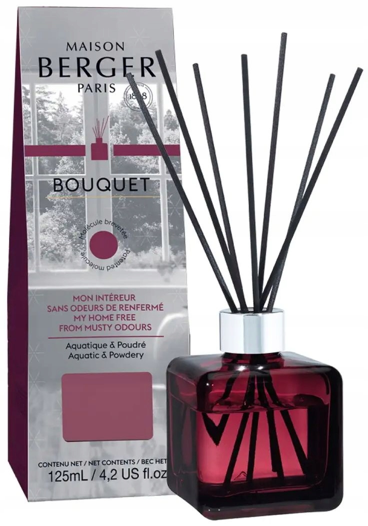 Zestaw dyfuzor patyczki zapachowe olejek Maison Berger neutralizujący