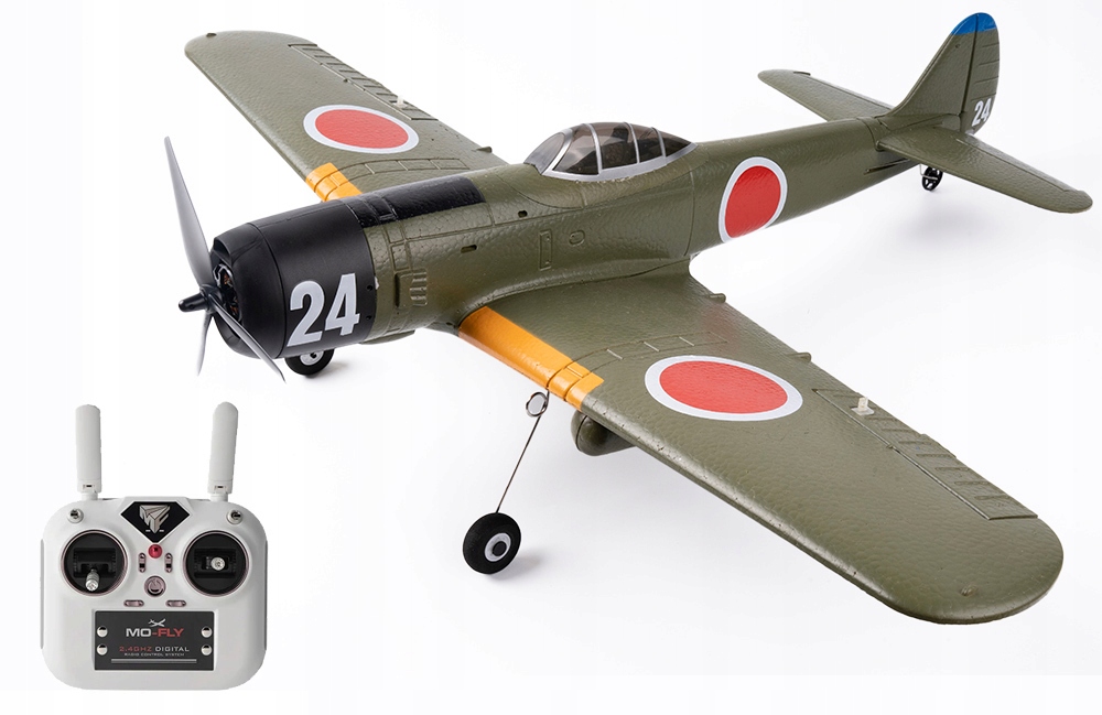 SAMOLOT ZDALNIE STEROWANY RC Ki-84 MF-A84 WIERNA REPLIKA BRUSHLESS RTF