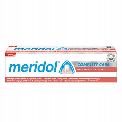 

Meridol Completeare do wrażliwych dziąseł i zębów