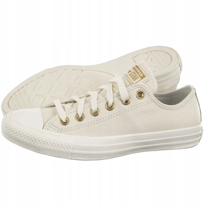 Dámské tenisky Converse Ctas Ox Egret/Gold A13814C krémové