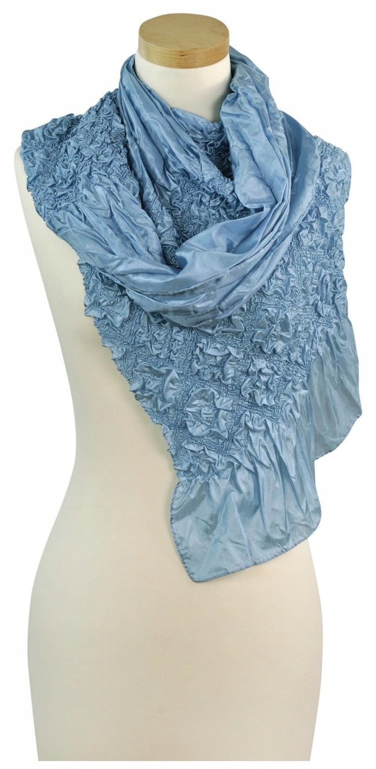 

Szaleo wieczorowy Szal marszczony sz0260-13