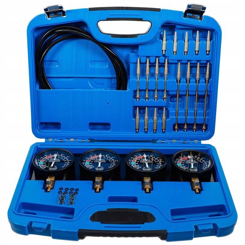 Tester na synchronizáciu karburátorov so 4 hodinami, 29 kusov Bgs 62670