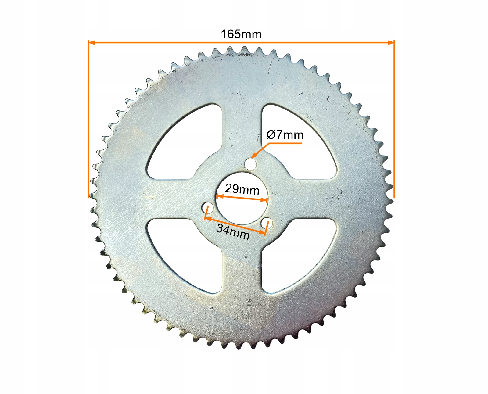 ZĘBATKA TYŁ POCKET (T8F) 64 ZĘBY śr.wew. 29mm Producent Atut