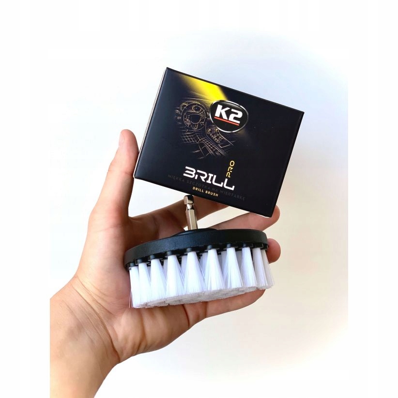 K2 Brill Miękka Szczotka Do Tapicerki Na Wkrętarkę
