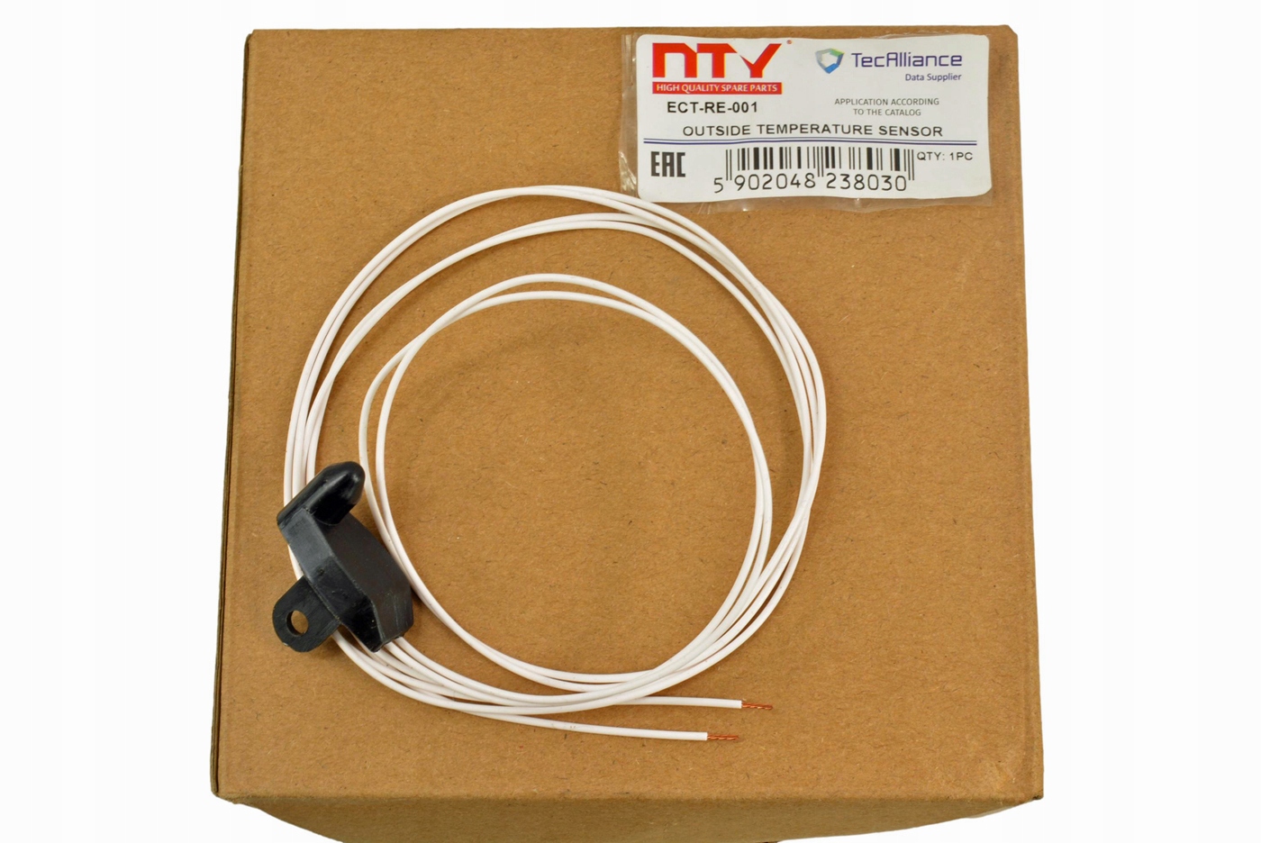 CZUJNIK TEMPERATURY ZEWNĘTRZNEJ MEGANE III IV CLIO IV TALISMAN 277227085R