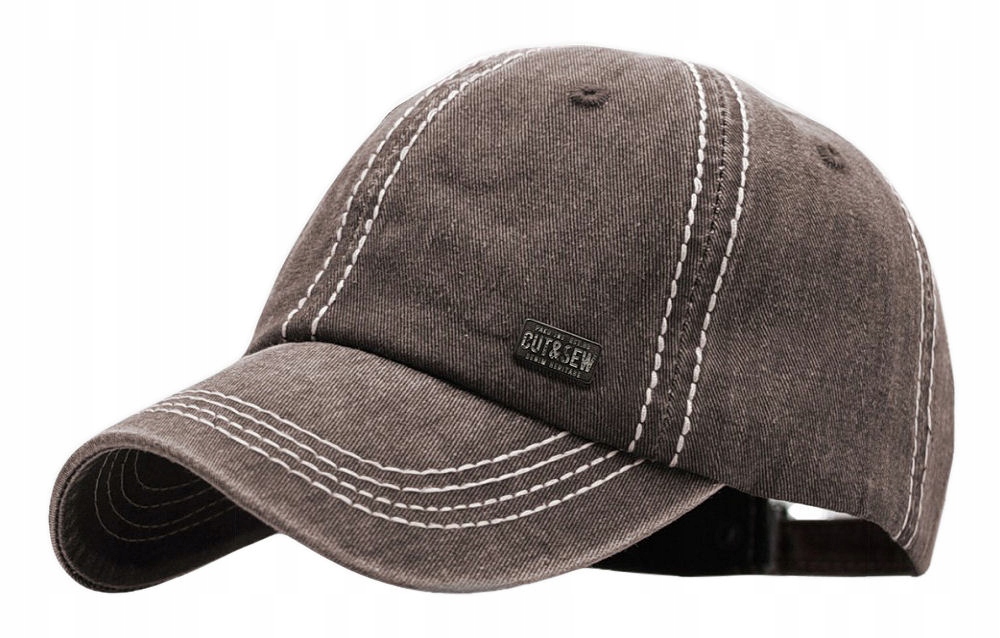 

Brązowa Letnia Czapka z Daszkiem Pako Jeans