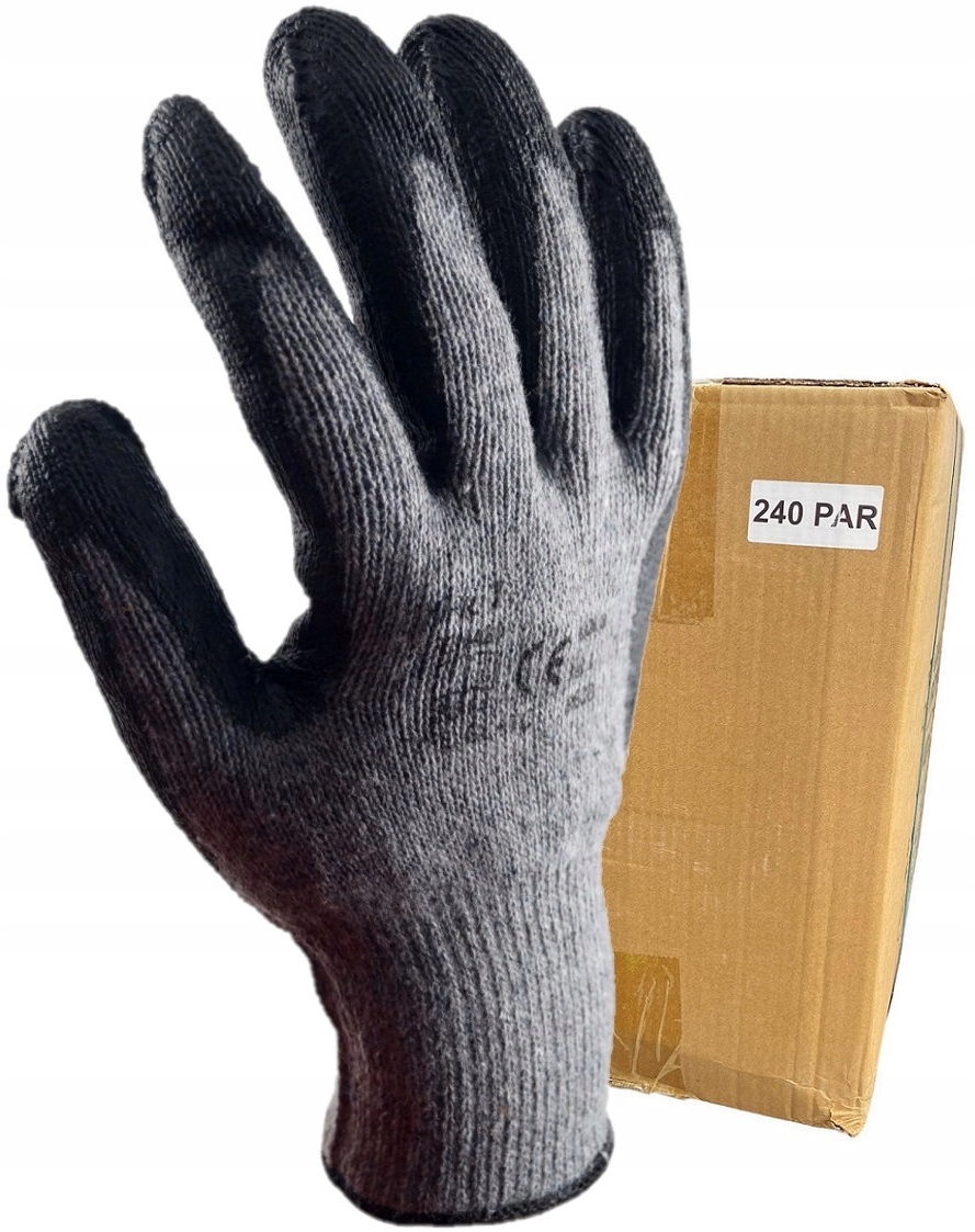 Pracovní Rukavice pracovní rukavice Bavlněné vel. 9 karton 240 párů