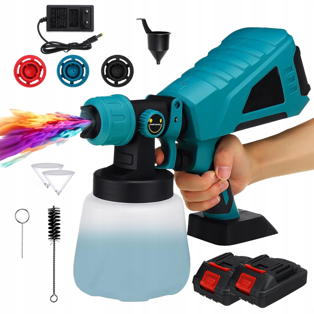 Elektrická Lakovací Pistole Agergat Pro Malování Stěn 1000 ML