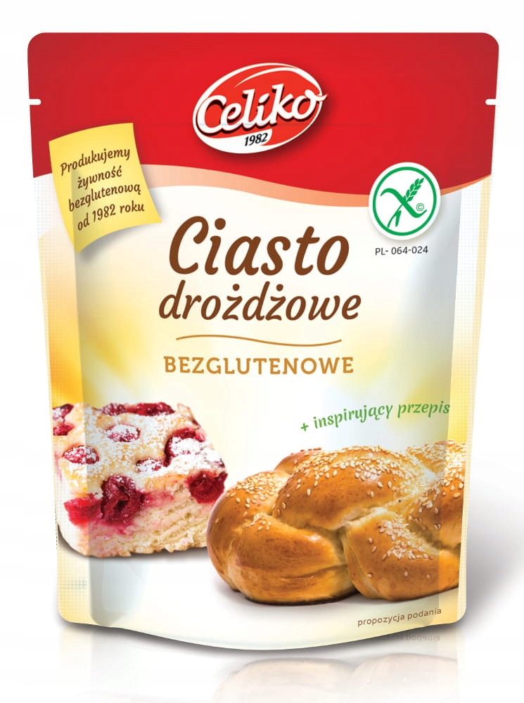 Levně 9X Celiko Směs na kynuté těsto bezlepková 200 g