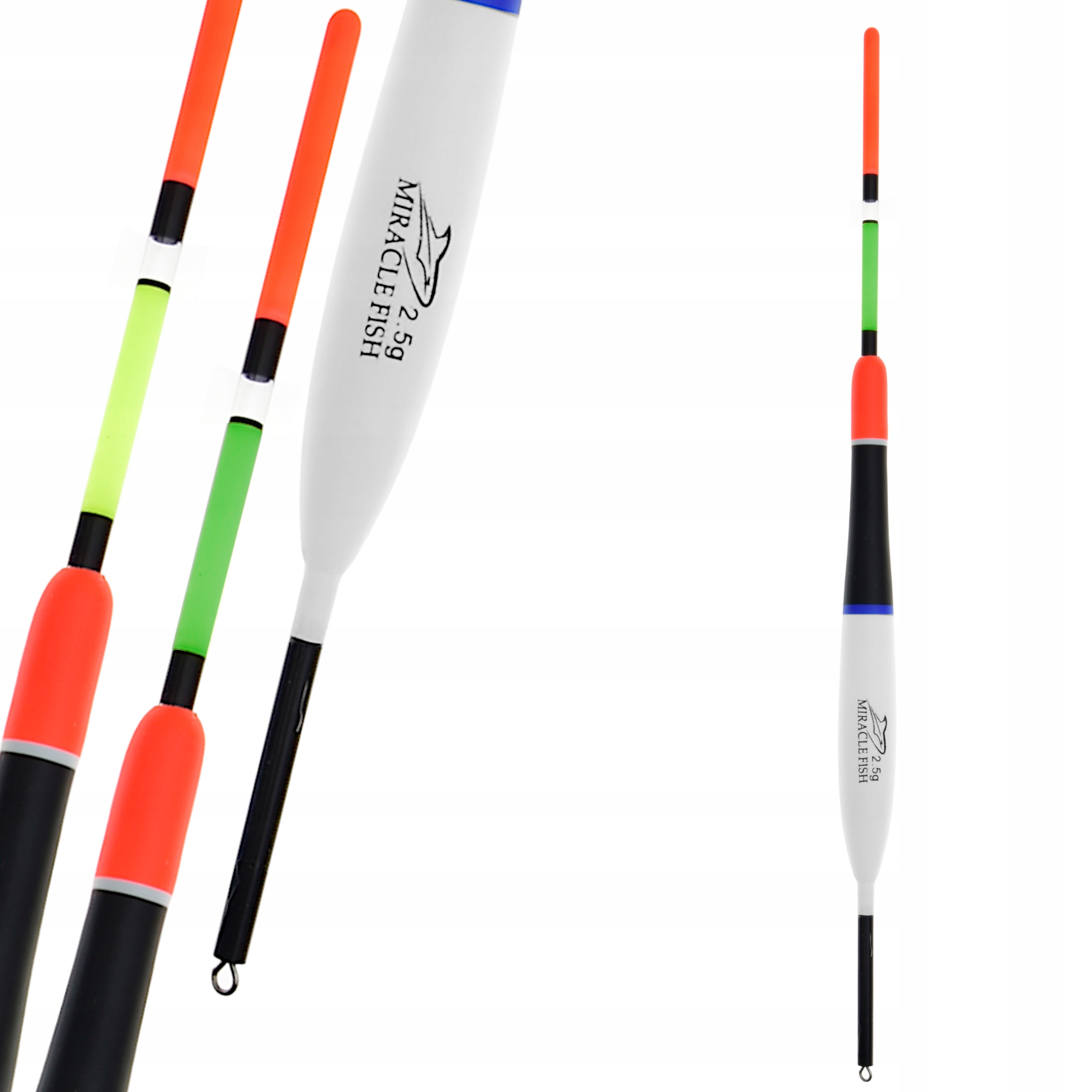 

Spławik Przelotowy z Balsy 2,5 g Miracle Fish 19cm