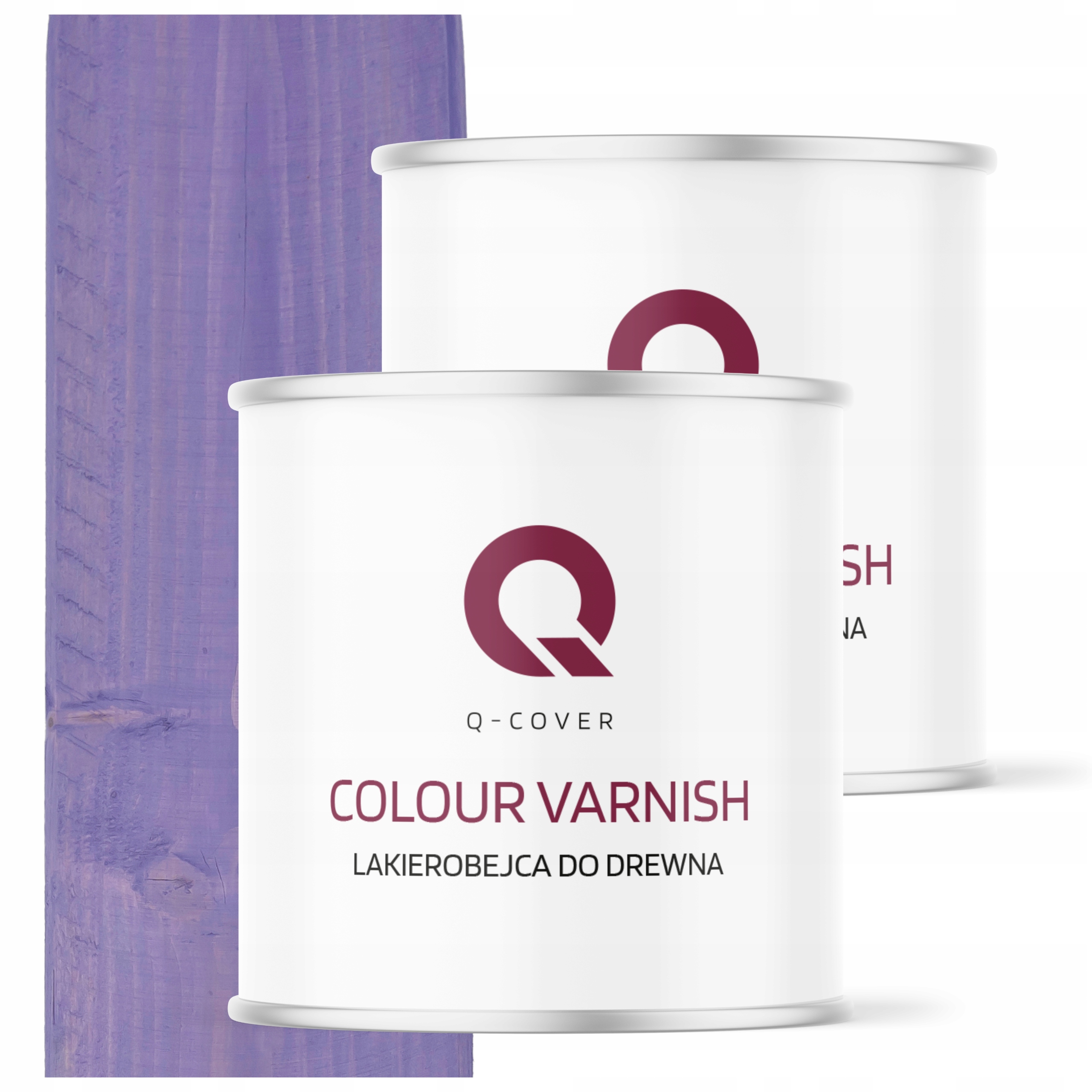 Lakierobejca na drevo a ploty Dekoratívna farba Levanduľový satén 2,5L