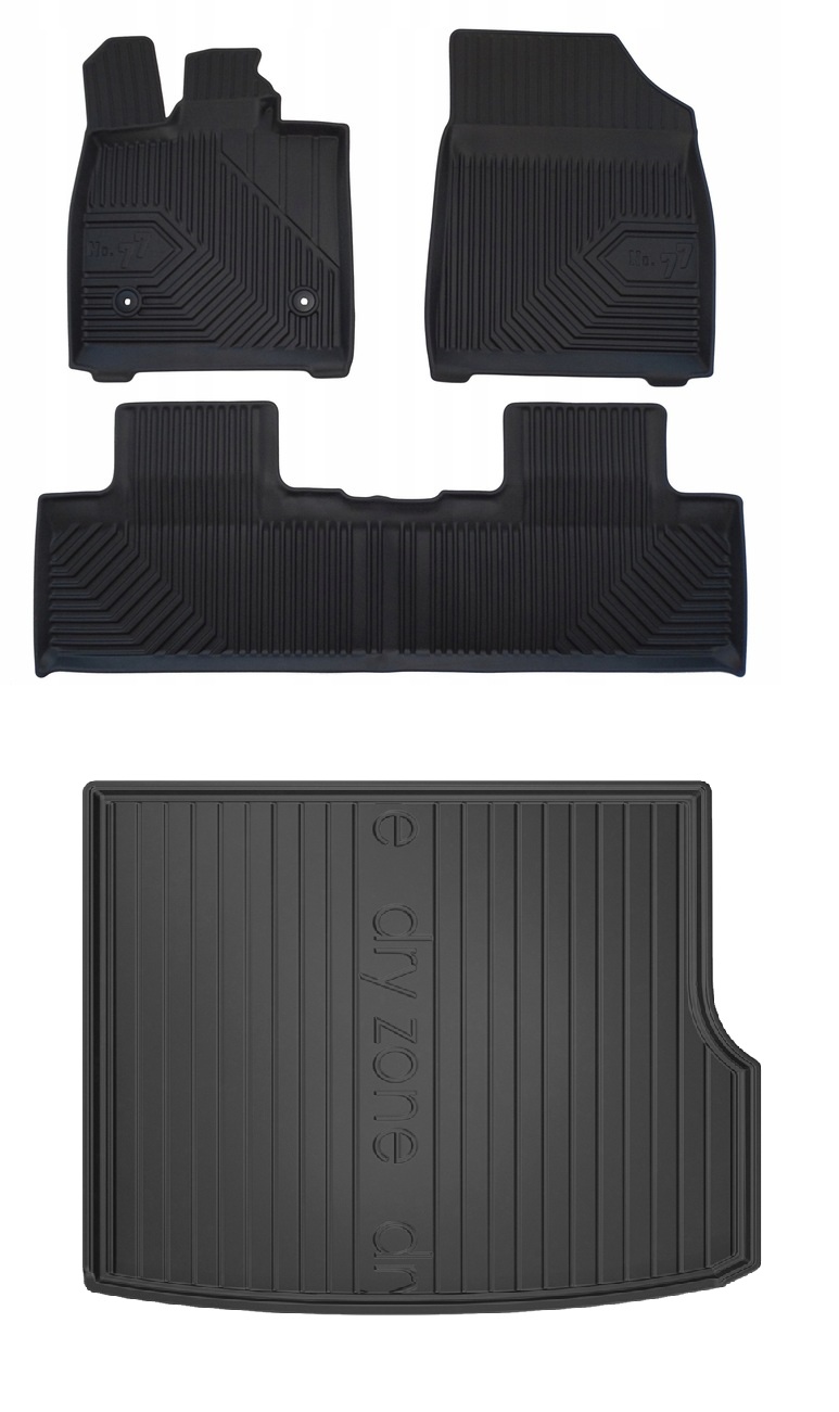 Set 77 Gumové rohože a rohože Byd Seal U od 2024-g