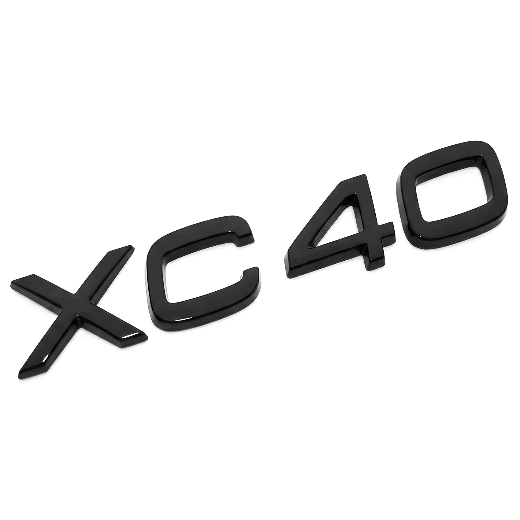 Emblemat Logo Znaczek Literki 3D Napis Volvo Tylnej Klapy XC40 czarny nowy