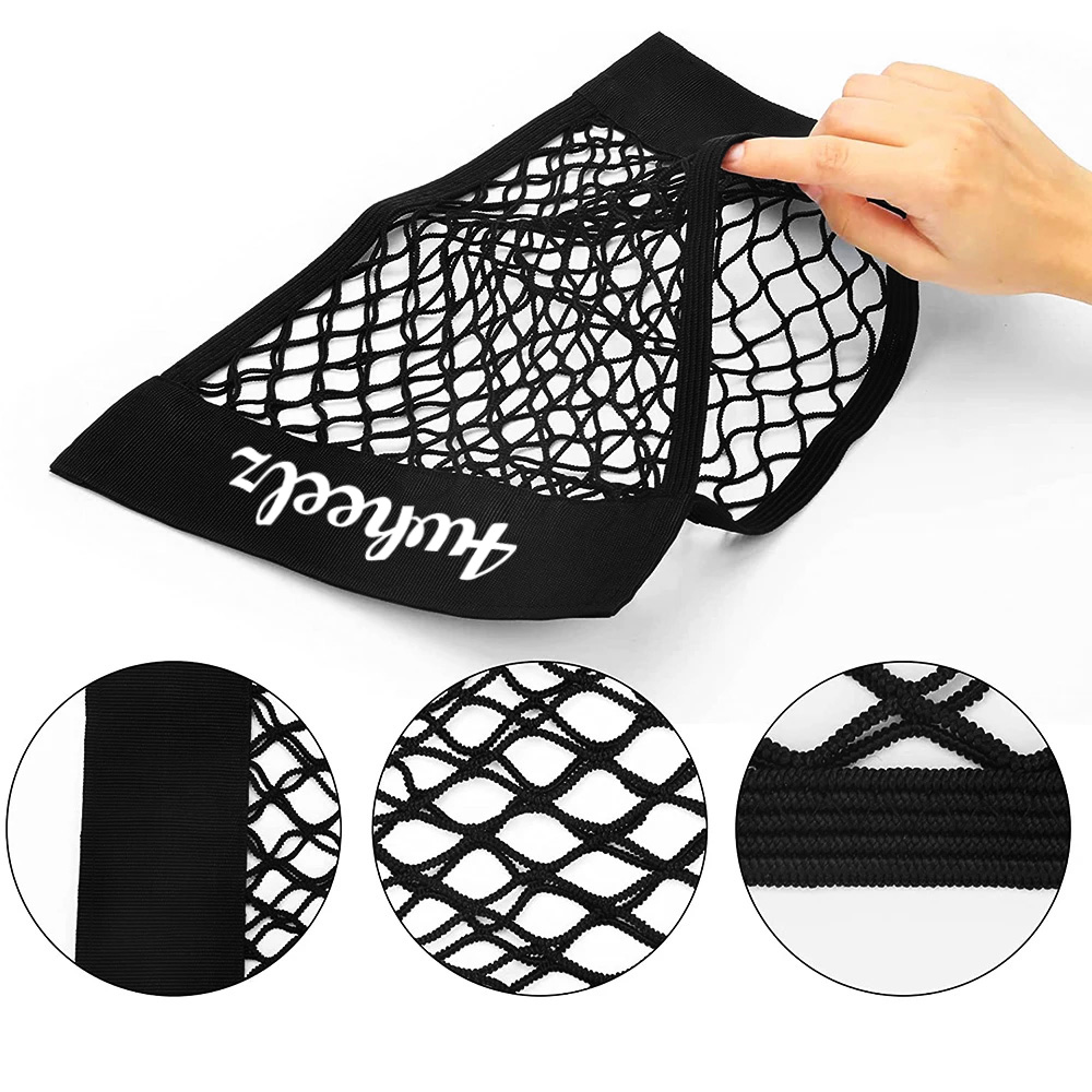 ORGANIZER TORBA SIATKA MOCNA NA RZEP DO BAGAŻNIKA AUTA SAMOCHODU ZESTAW 4x Producent inny