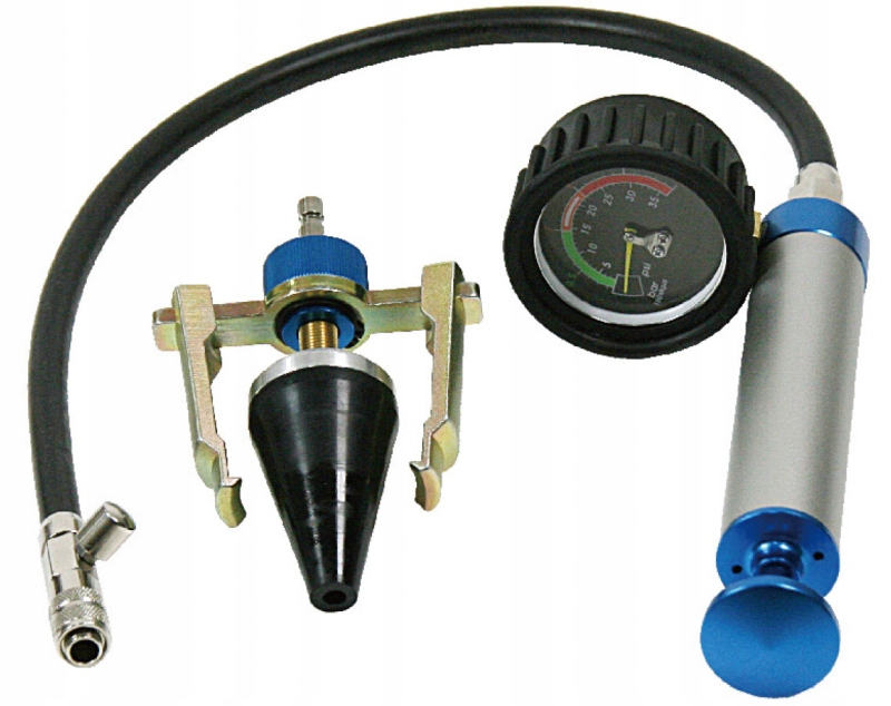 Przyrząd do sprawdzania szczelności ukł.chłodzenia