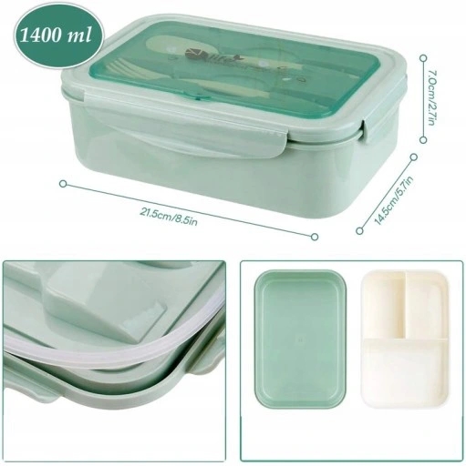 MEPAL BENTO LUNCH BOX ŚNIADANIÓWKA POJEMNIK 1400ML Marka bez marki
