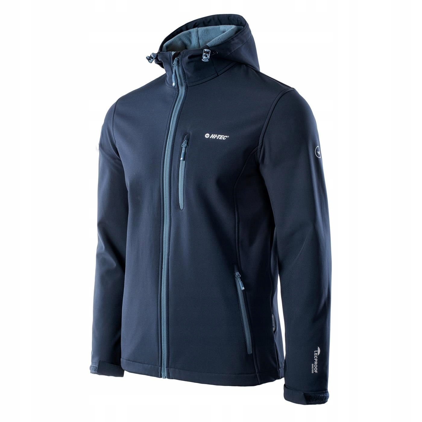 Męska Kurtka Softshell Hi-tec Caen 8000 Trekkingowa Blue XL