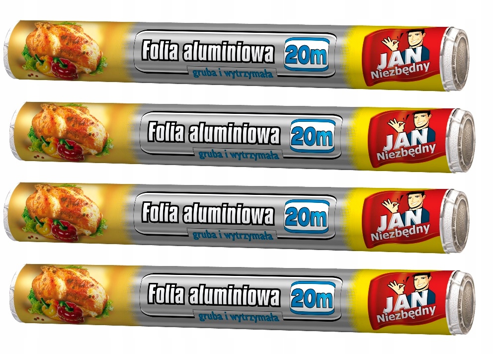 

Gruba Folia Aluminiowa Spożywcza Jan Niezbędny 20m