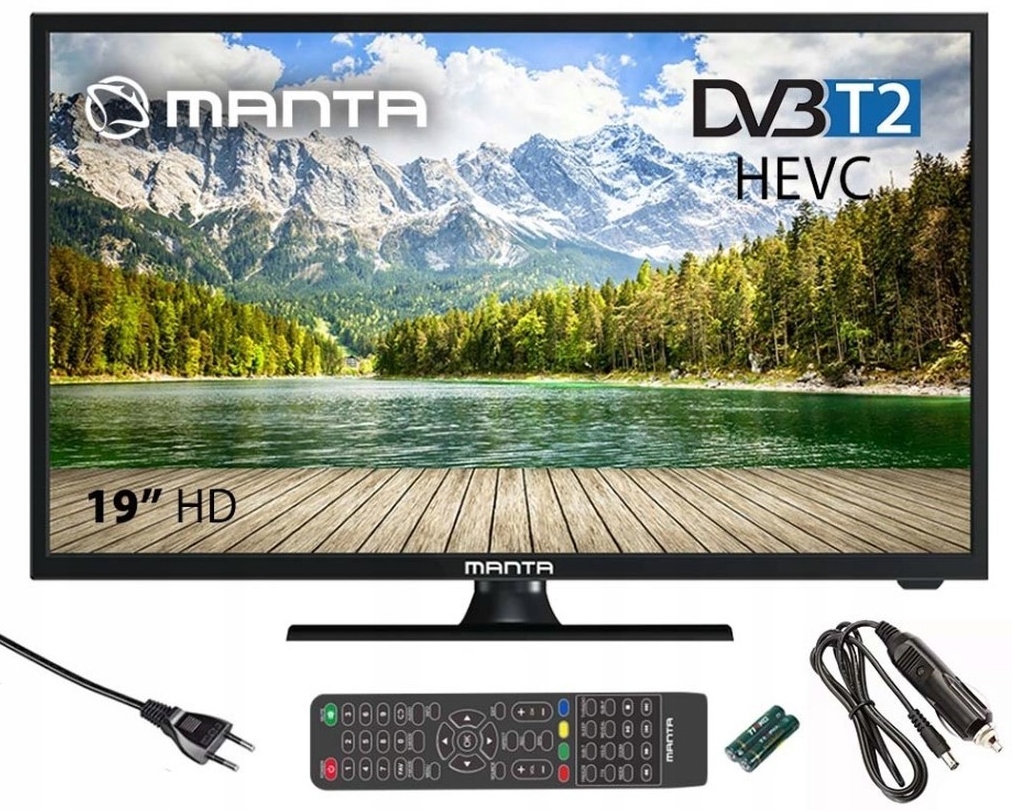 

Telewizor Led Manta 19LHN123D 19'' Hd Ready 12V
