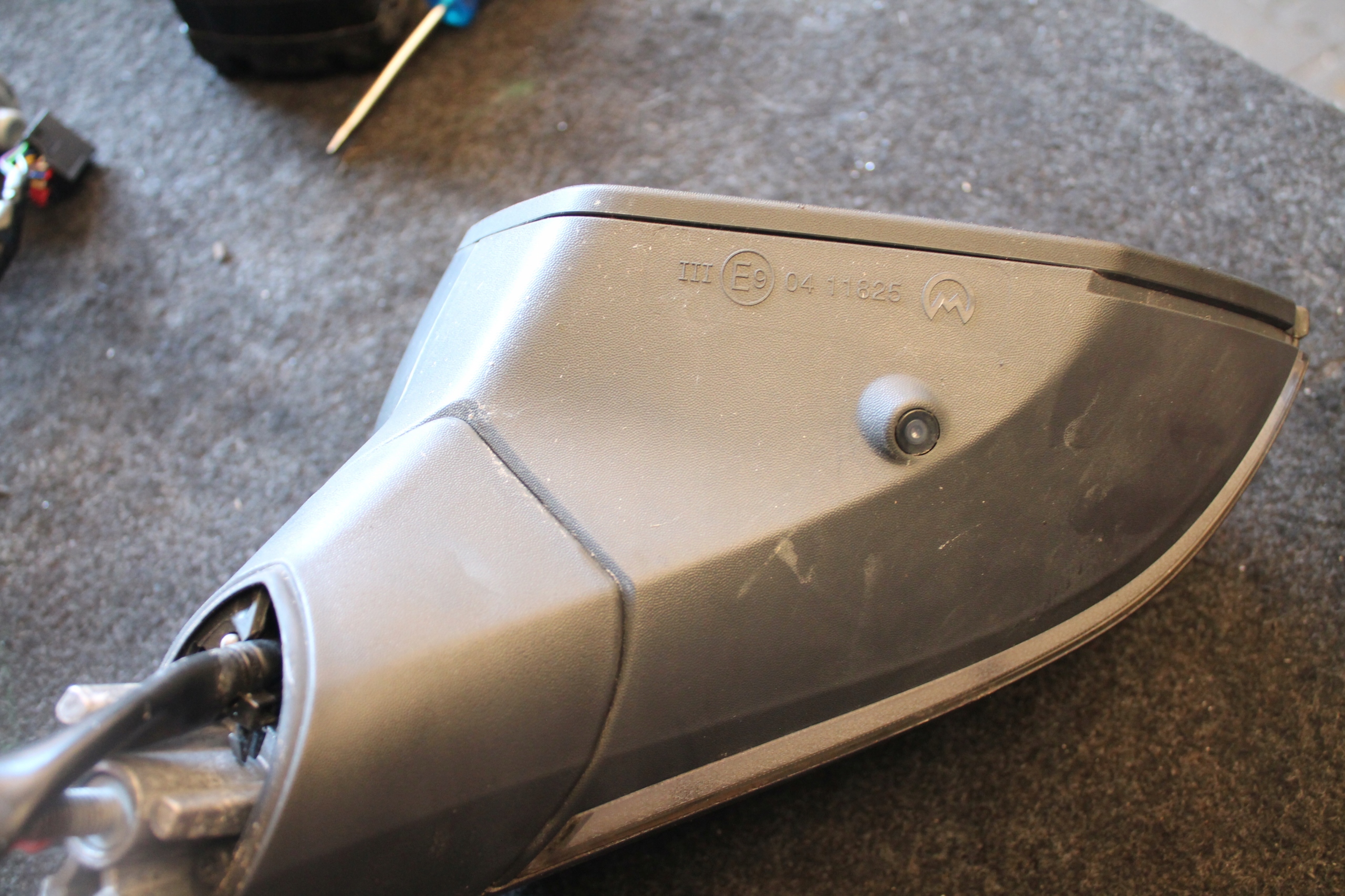 mirror 13 vertical KAMERKA SEAT LEON 4 FR