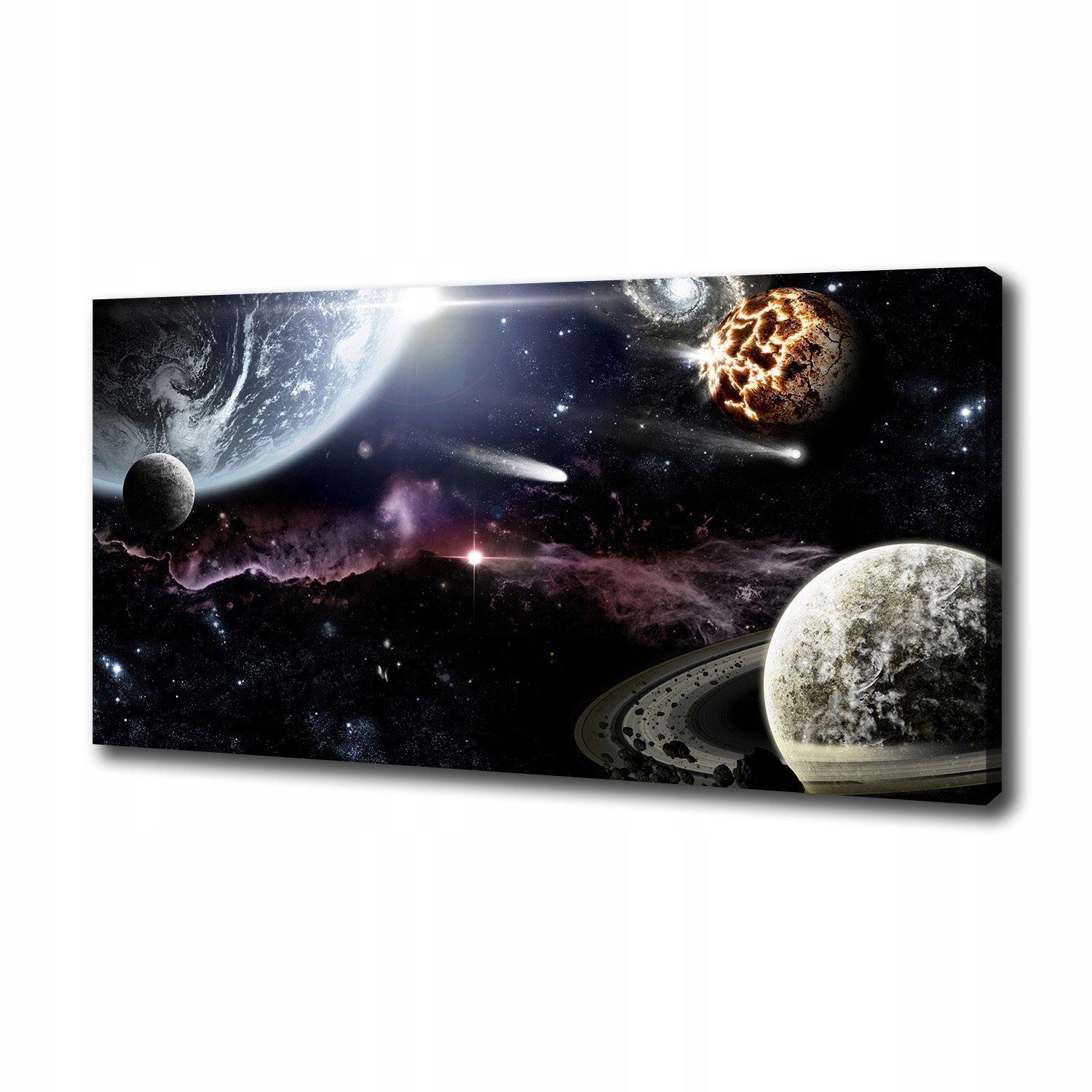 

Foto obraz canvas na ścianę Galaktyka 100x50 cm