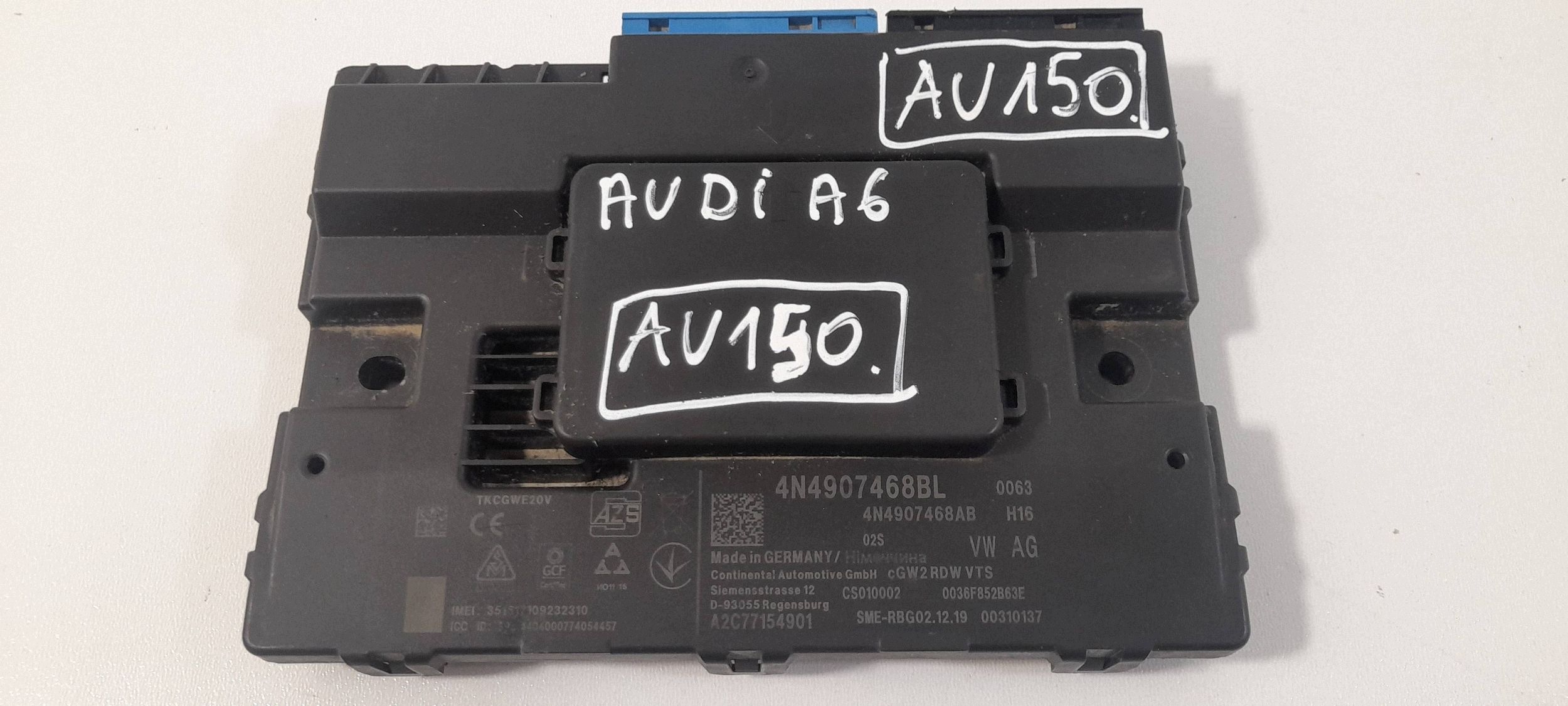 Audi A8 S8 D5 A6 C8 modulo Gateway 4N4907468BL (AU150)