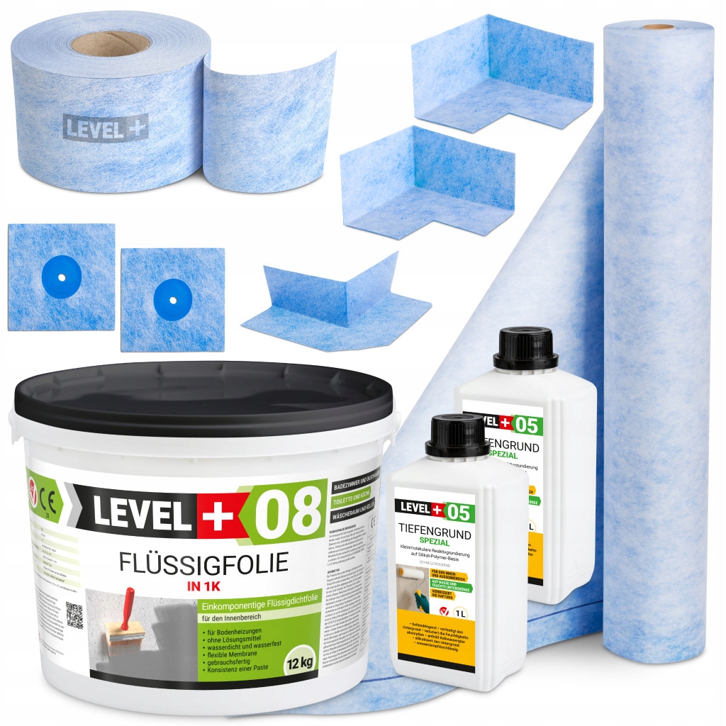 Hydroizolace Fólie 12 kg Páska 10 m Podkladová rohož 2 m