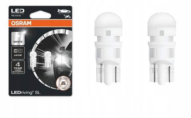 

Osram W5W 0,8W 2825DWP-02B Żarówki Led 2 szt.