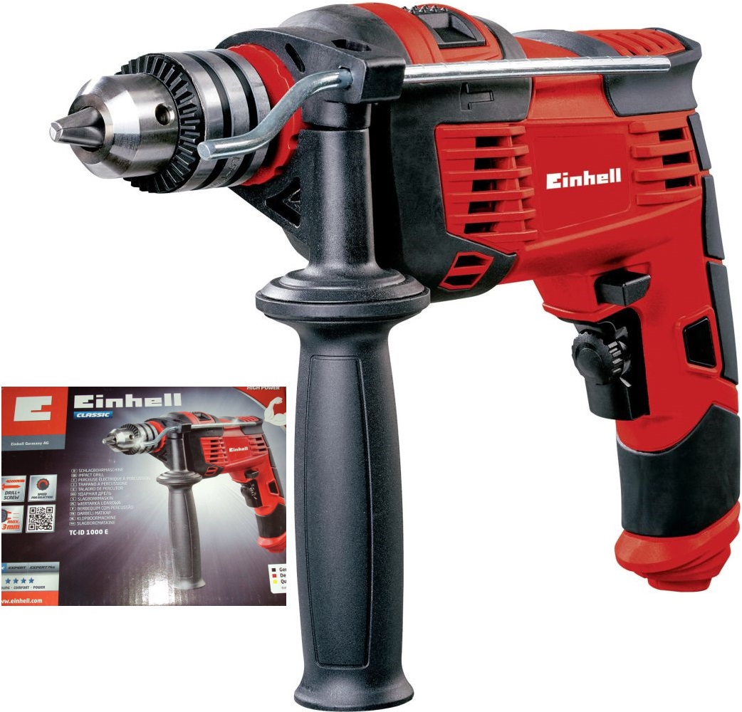 Einhell Příklepová Vrtačka Síťová Tc-id 1000 E Kufr 4259825