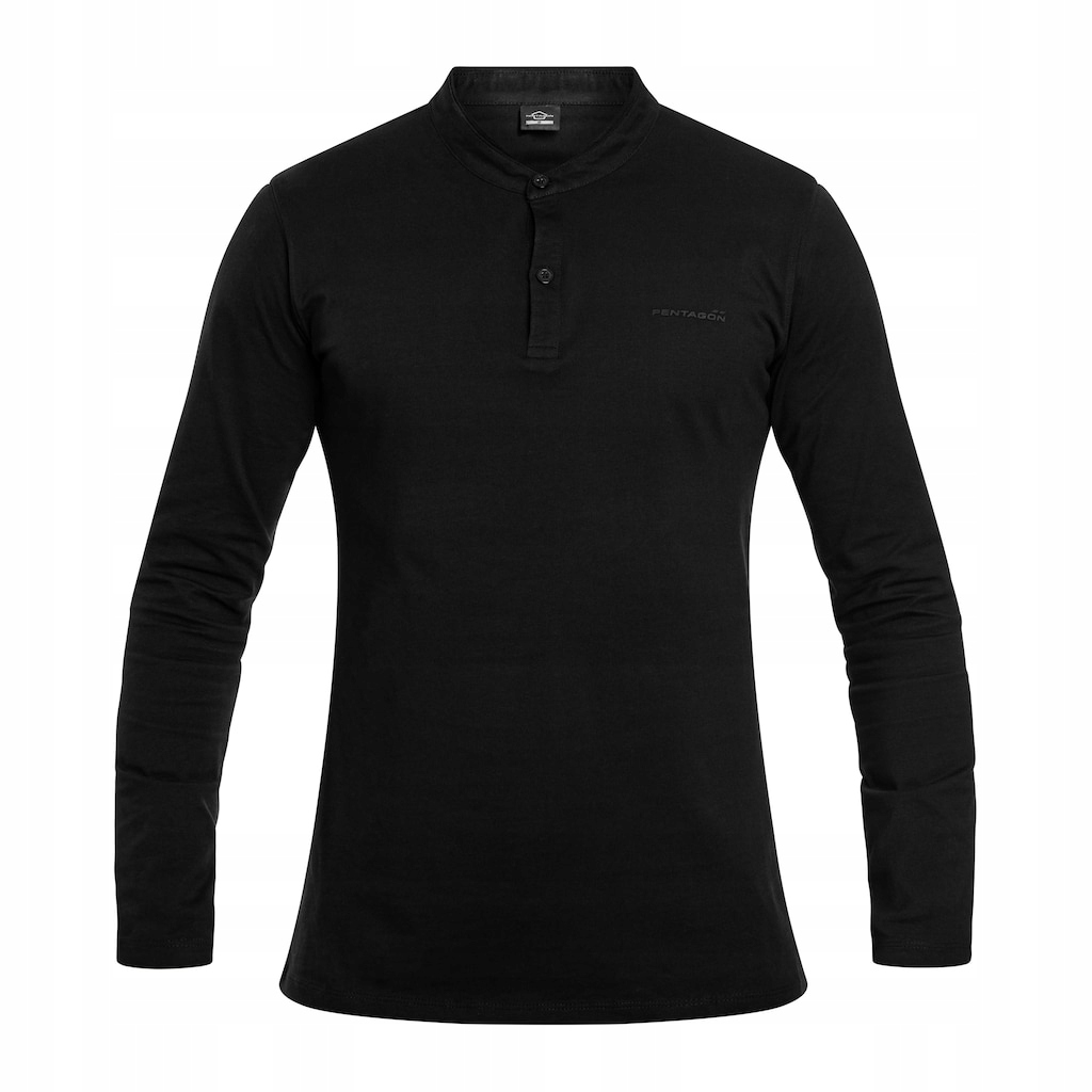 Tričko Pentagon Romeo Henley 2.0 D/r Black M