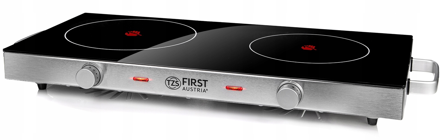 Kuchenka Elektryczna Ceramiczna 2800W First Austria 2-palnikowa