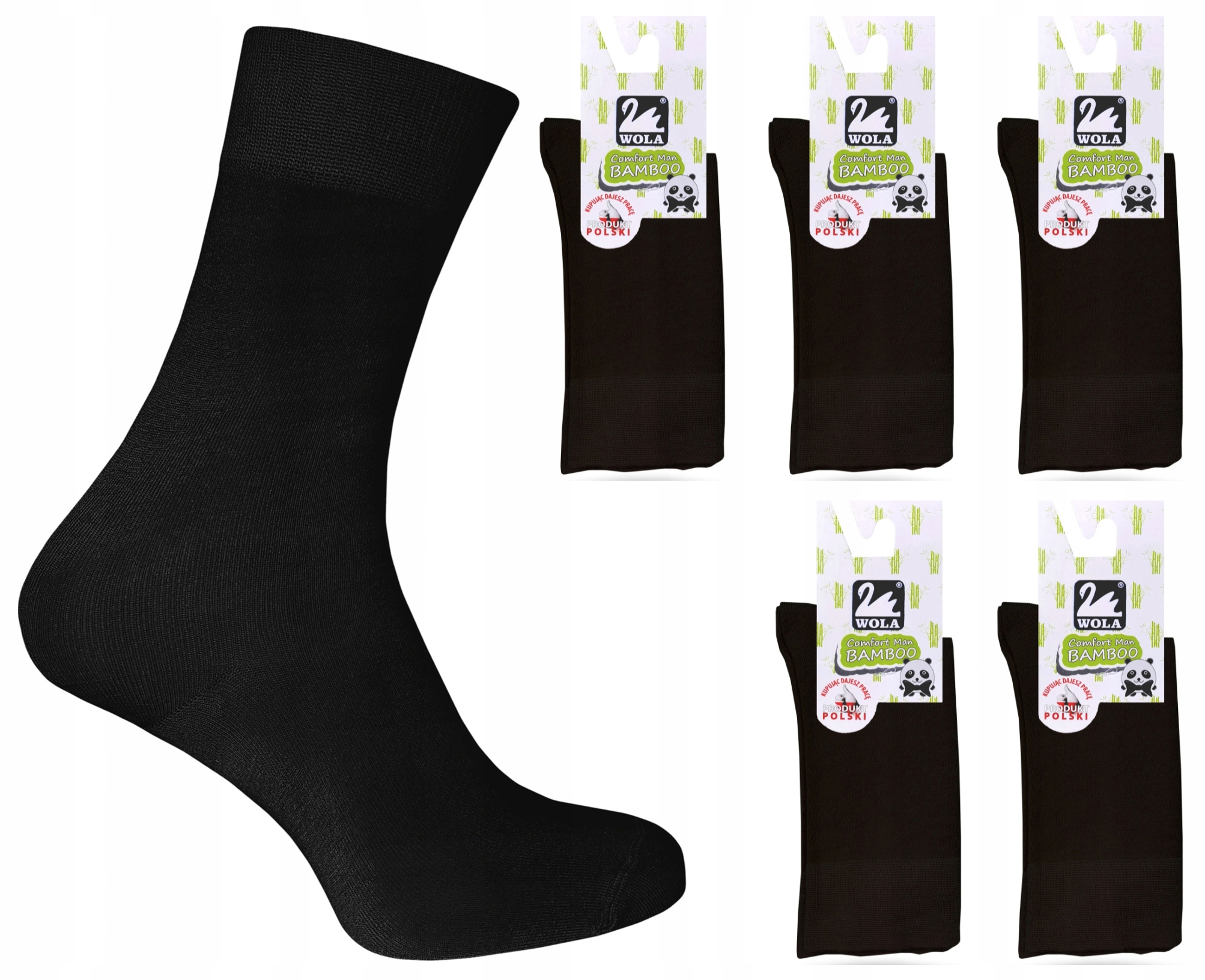 

5x Wola Skarpetki Comfort Man Bamboo r. 42-44