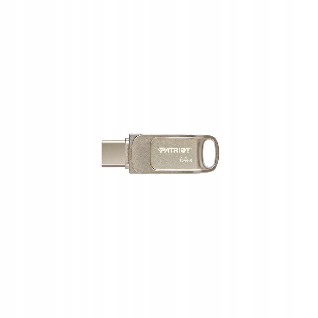 Flash disk Patriot Memory Tab T560 64 Gb Usb 3.0 a Usb-c 3.2, stříbrný