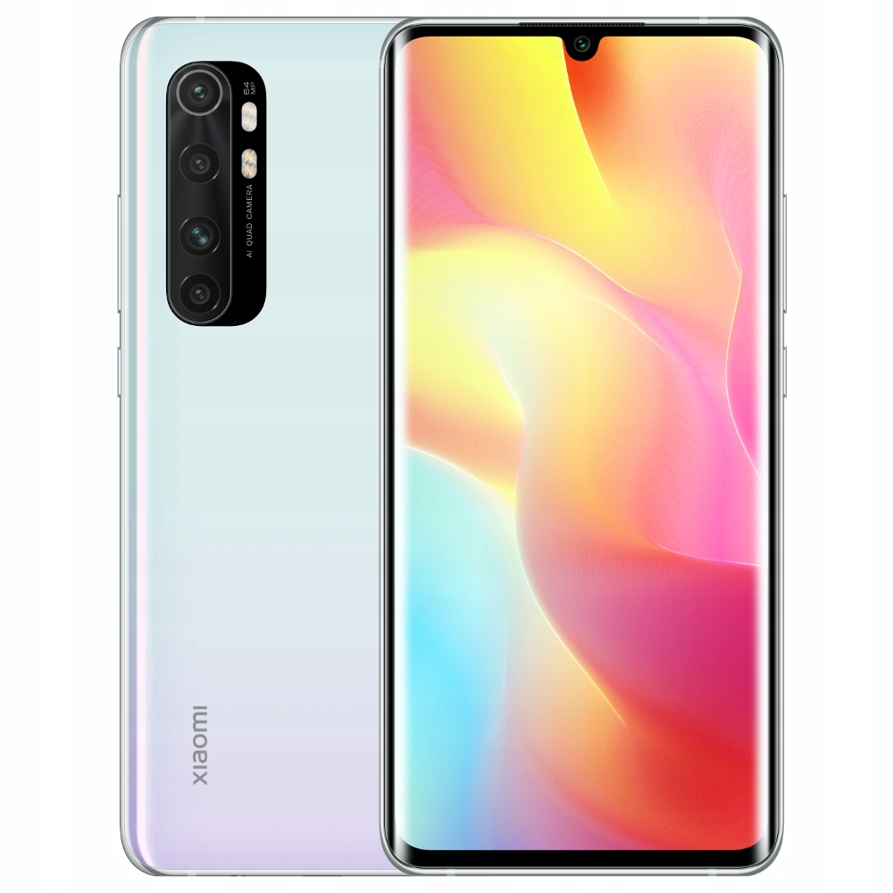 Smartfon Xiaomi Mi Note 10 Lite 6 Gb 64 Gb 4G (lte) Biały Glacier White