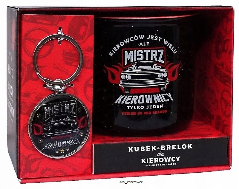 

Kubek i Brelok Niezwykły upominek dla Kierowcy