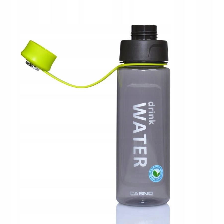 CASNO Bidon Butelka Na Wodę BPA Free 1000 ml Kolor dominujący odcienie szarości