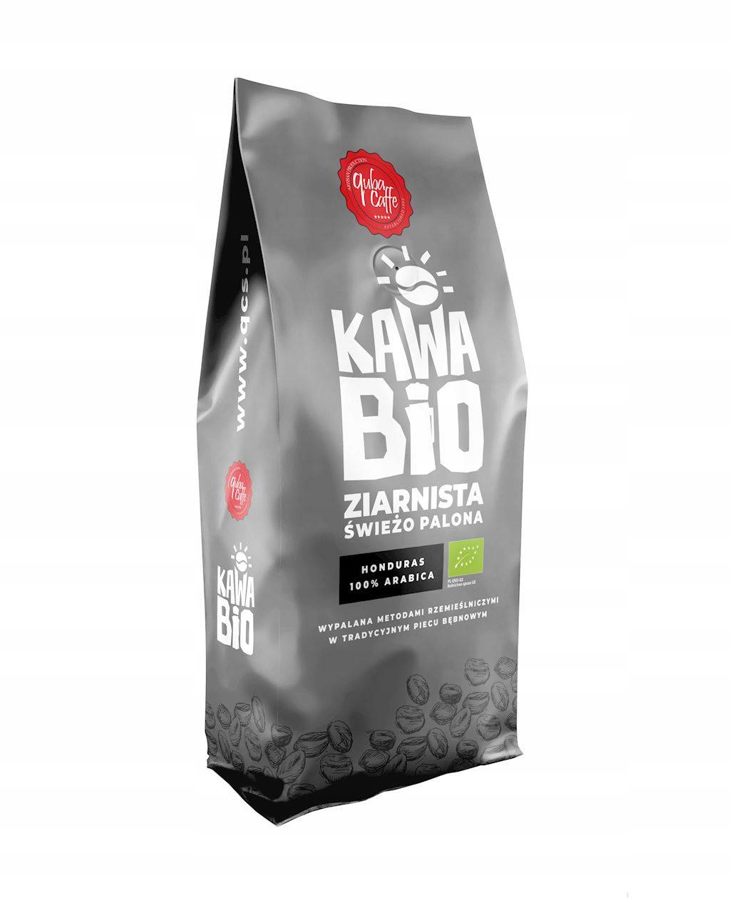 Káva Zrnková Arabica 100 % Honduras Bio 1 kg Quba Caffe