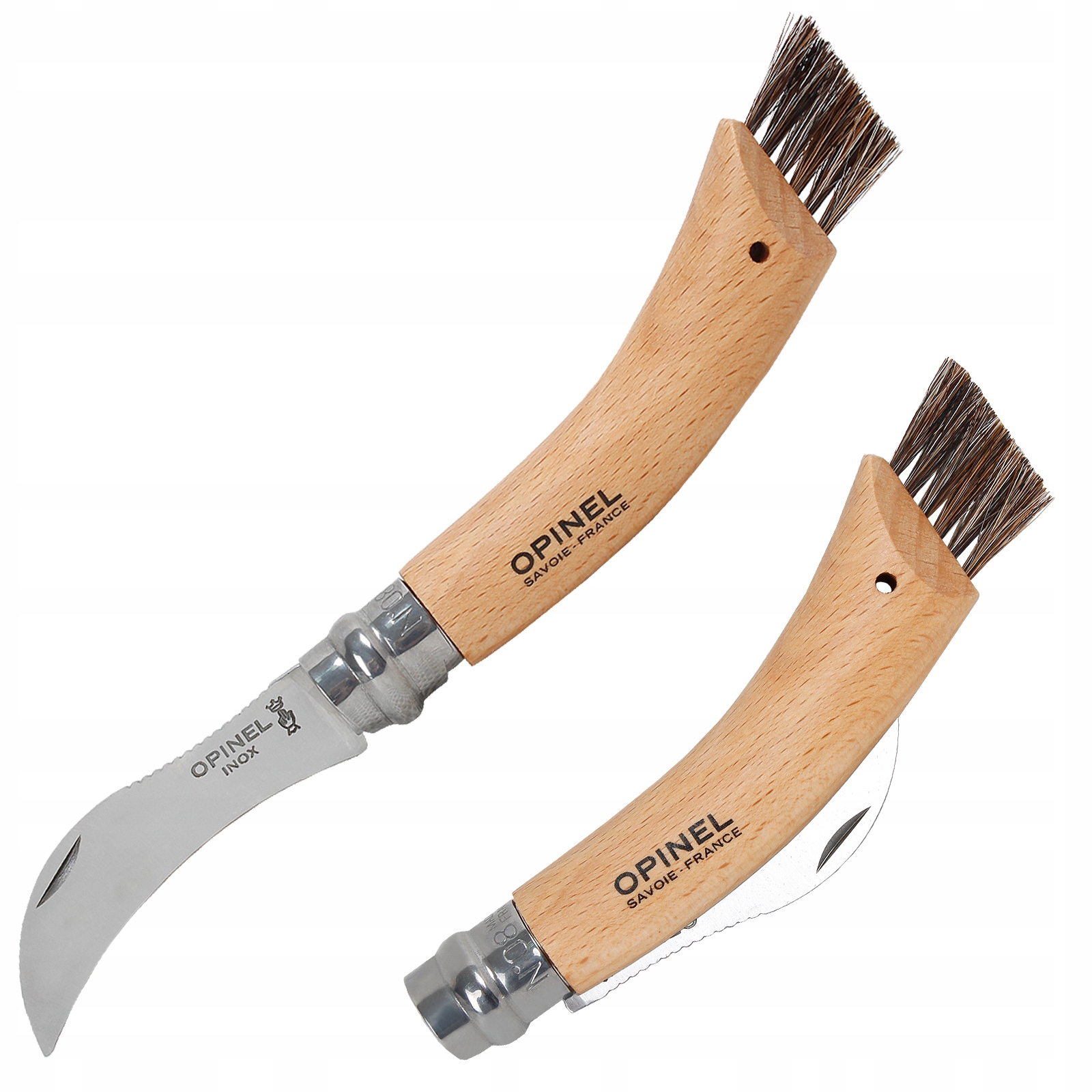 Nůž Opinel No 8 Inox Mushroom Na Houby Pro Sběr Hub