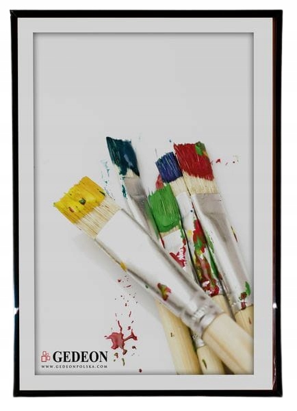 

Ramka na zdjęcia czarna plexi 50x70 cm
