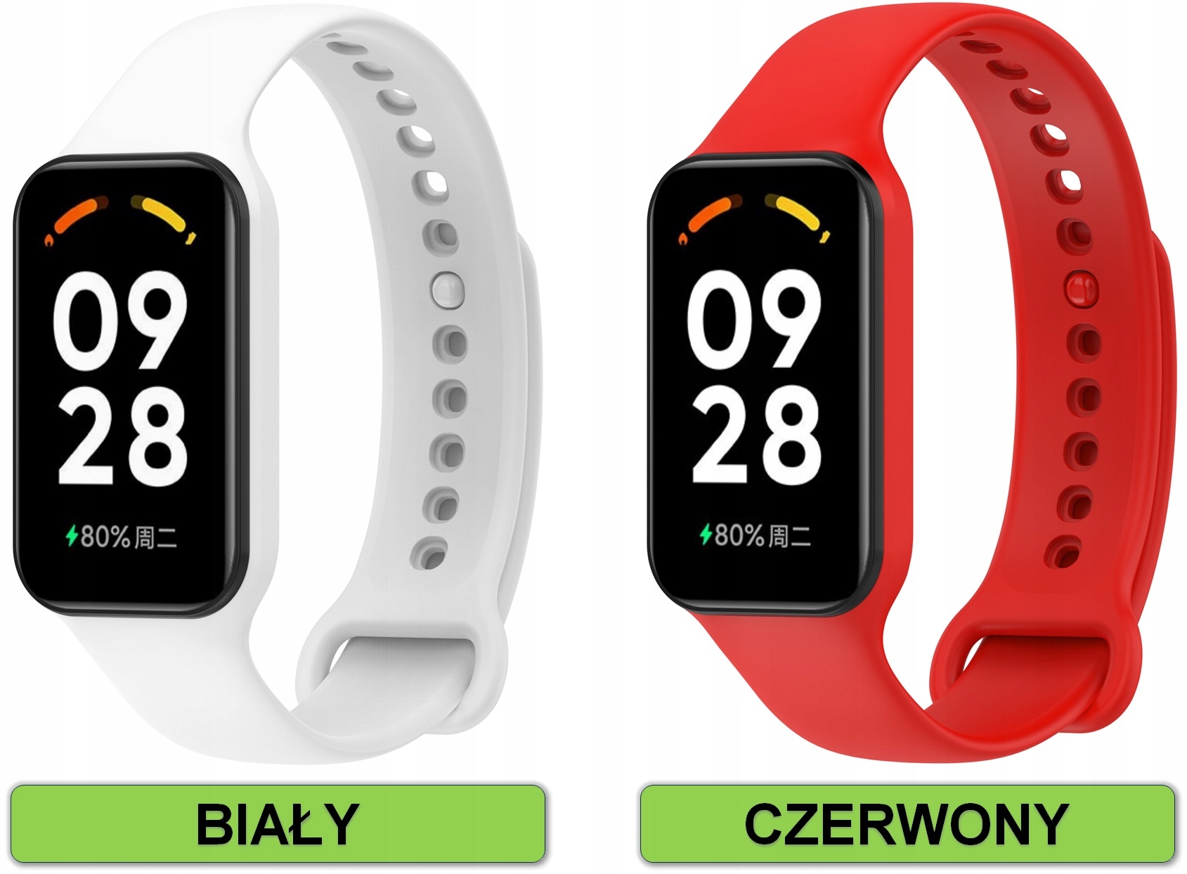 PASEK OPASKA DO XIAOMI REDMI SMART BAND 2 / MI BAND 8 ACTIVE | KOLORY Pochodzenie zamiennik