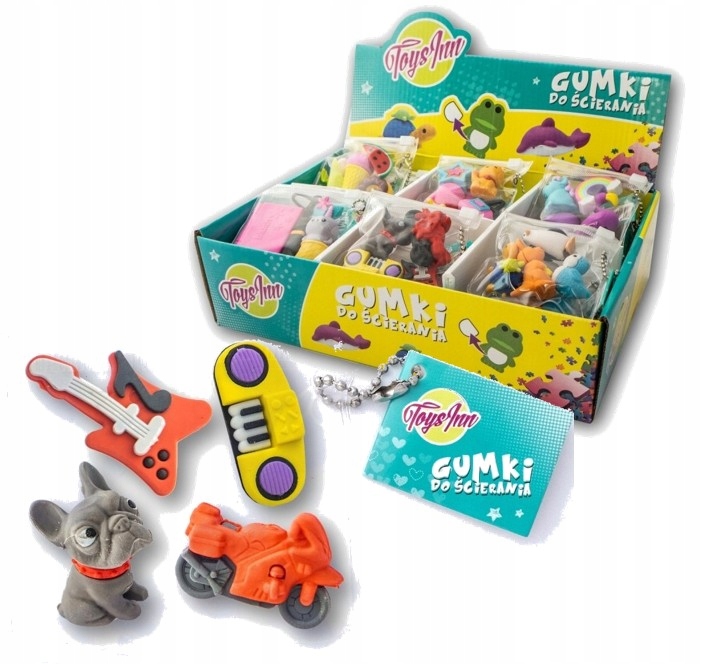 

Stnux Zestaw 4x Gumka Do Ścierania Gumki Lol Pony